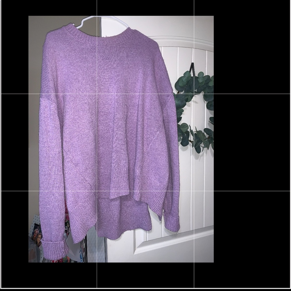 Lavender sweater